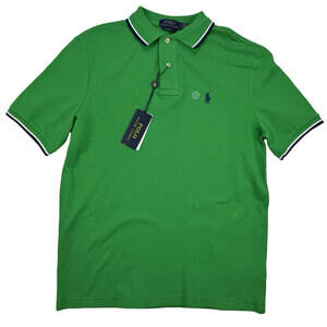 Polo Ralph Lauren Classic Fit Short Sleeve Polo Shirt Green Size S